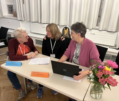 Antje Baukhage, Gudrun Brendel und Susanne Schmidt